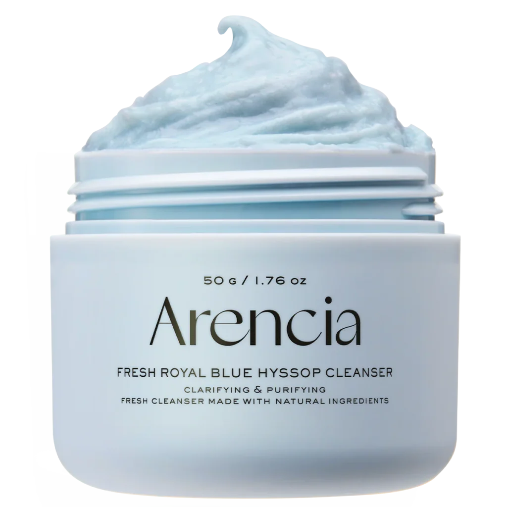 Arencia - Blue Hyssop Rice Mochi Cleanser - 120g