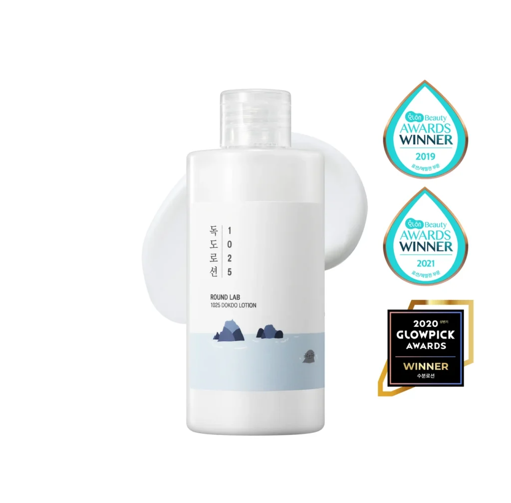 Round Lab - 1025 Dokdo Lotion - Moisturizing Cream with Hyaluronic Acid - 200ml