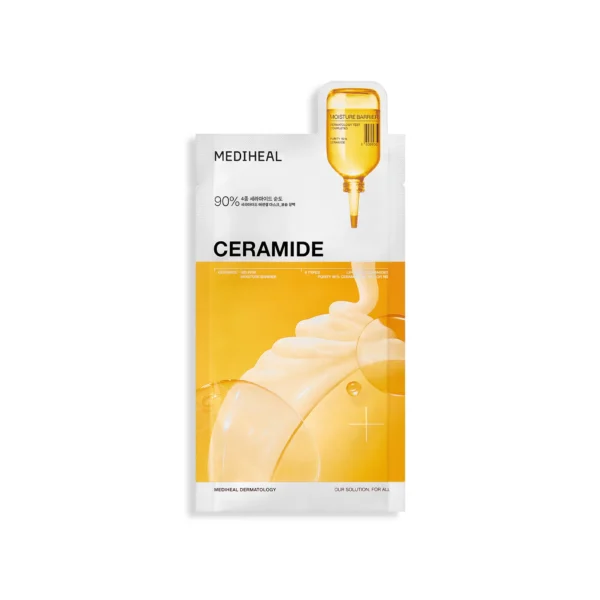 Mediheal - Ceramide Essential Mask Moisture Barrier - Moisturizing and Nourishing Face Mask in Sheet - 1pc/24ml
